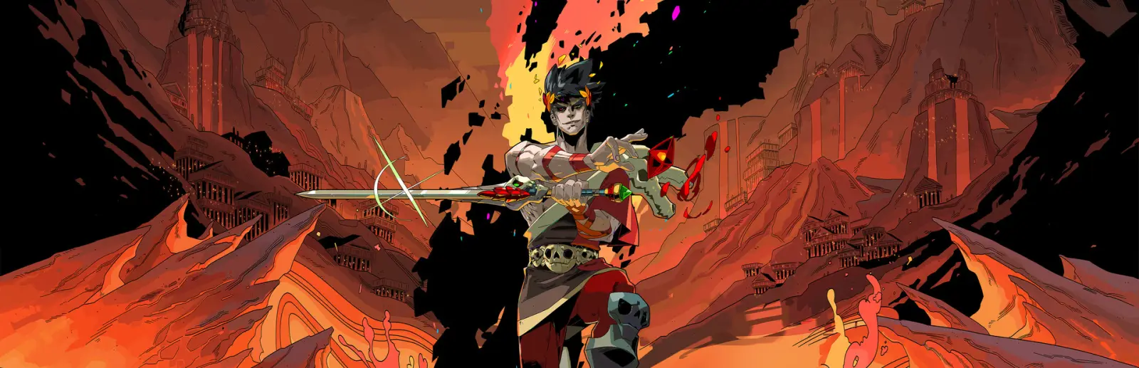 Arte de divulgação de Hades